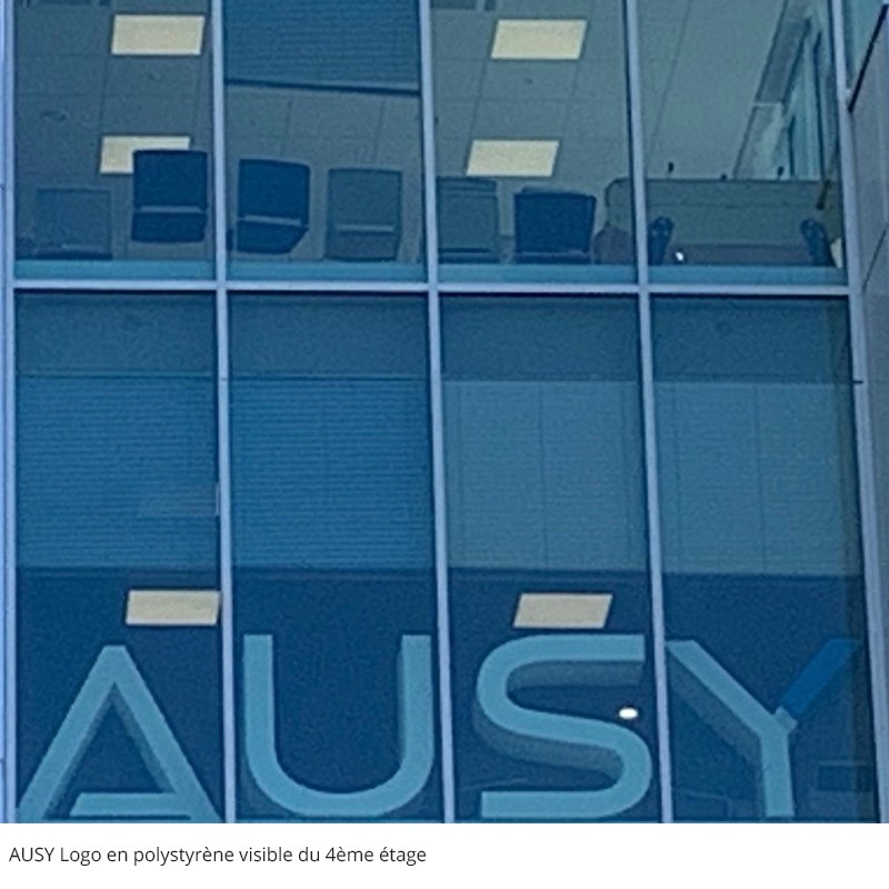 AUSY LOGO VU DU 4EME ÉTAGE