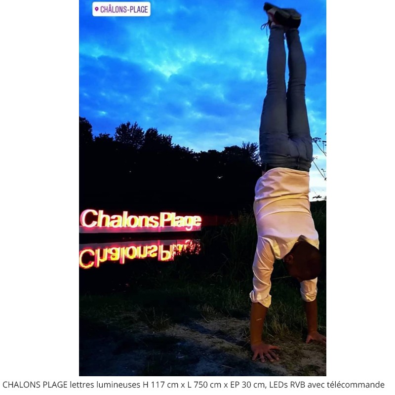 LETTRES LUMINEUSES CHALONS PLAGE RVB