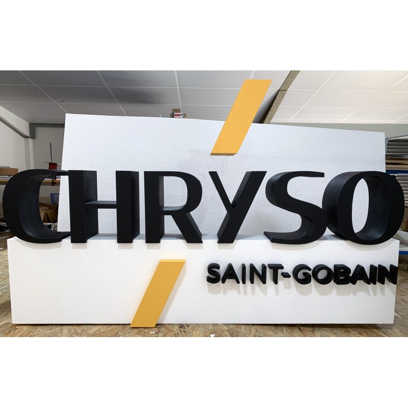logo en polystyrène saint gobin chriso