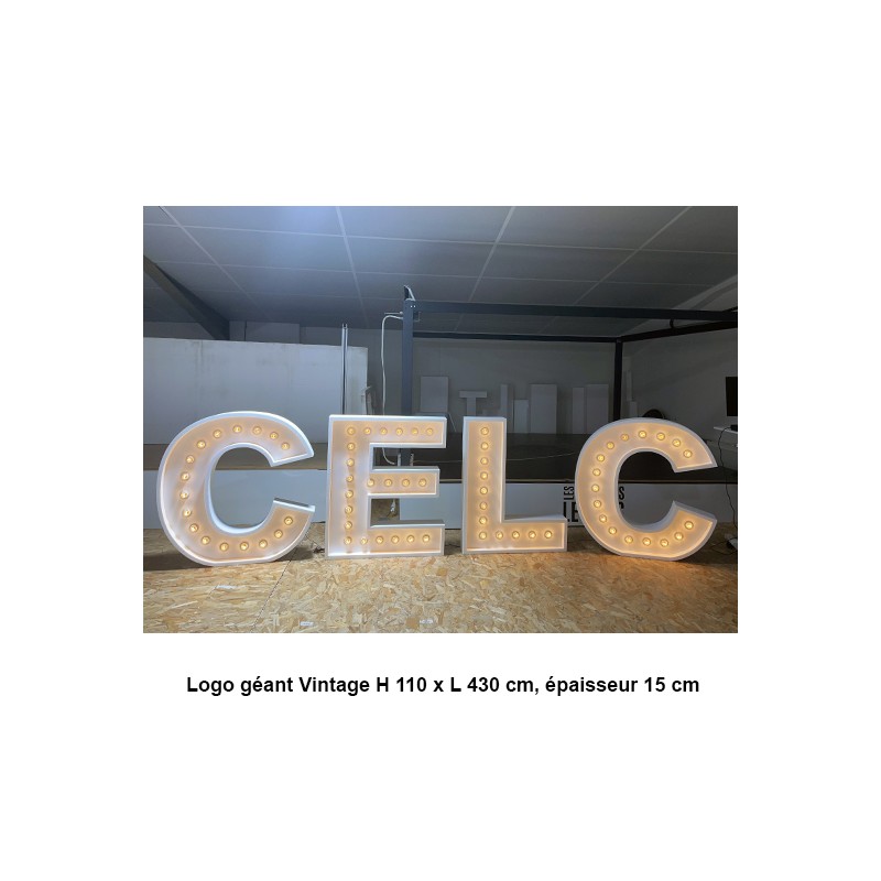 lettres vintage CELC