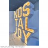 Nostaljoy Lettres géantes lumineuse ampoule vintage