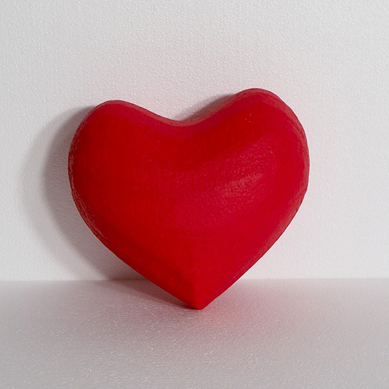 Coeur géant en polystyrène pour la décoration de mariage