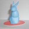 Lapin géant en polystyrène