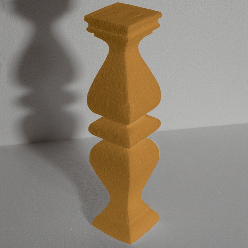 Pilier en polystyrène type balustre pour décor évènementiel