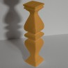Pilier en polystyrène type balustre pour décor évènementiel