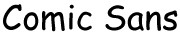 Comic Sans